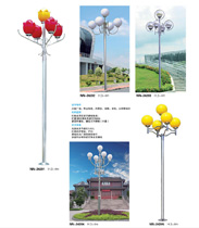 五頭廣場(chǎng)不銹鋼景觀庭院燈