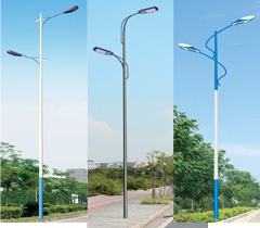 8-12米高低臂單桿路燈桿