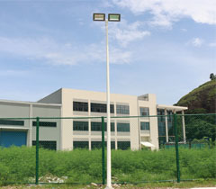 6米8米雙頭戶外籃球場照明燈桿