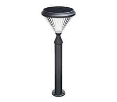 太陽能款鉆石型簡約led草坪燈